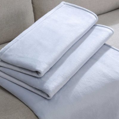 Core Plush Solid Bed Blanket, Queen