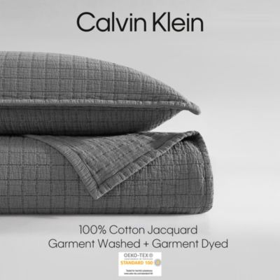 Essential Garment Washed Cotton Jacquard Bedding Collection