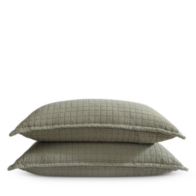 Essential Garment Washed Cotton Jacquard Standard Sham