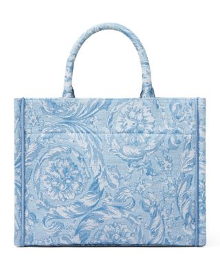 トートバッグ VERSACE Embroidered Fabric Mini Athena Handbag VERSACE Embroidered fabric mini Athena handbag