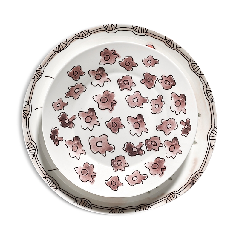 Serax Marni Dark Viola Deep Serving Plate In Multi