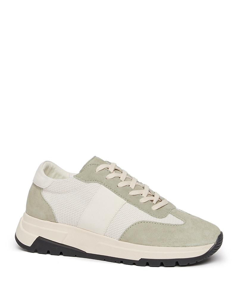 Paige Maya Suede Sneaker In Sage