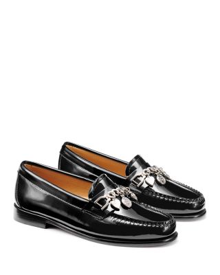 Women's Whitney Apron Toe Charm Embellished Loafers