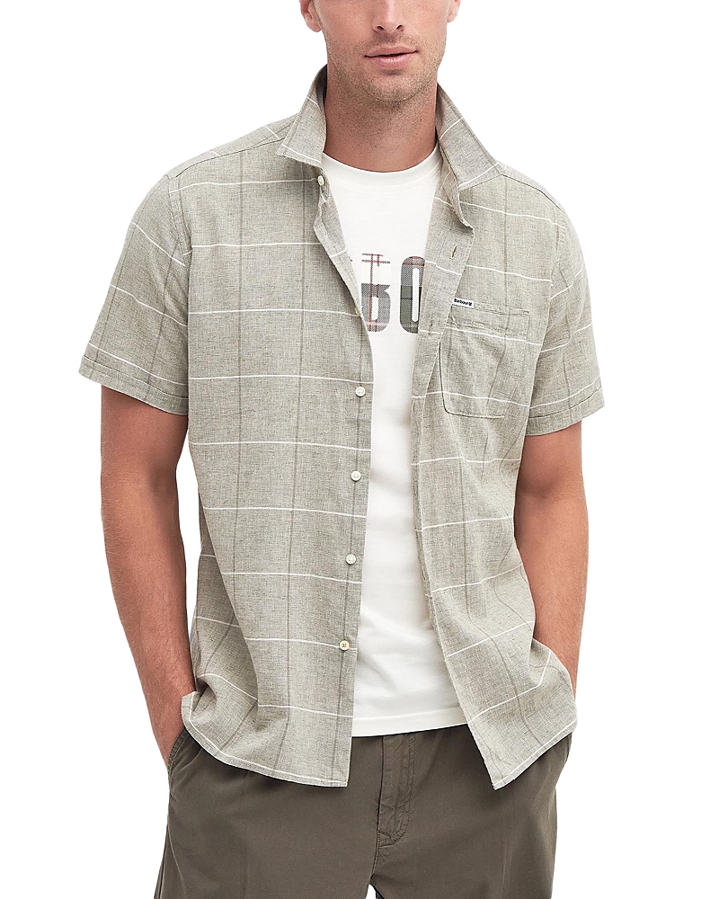 BARBOUR SWALEDALE SHORT SLEEVE BUTTON FRONT SHIRT