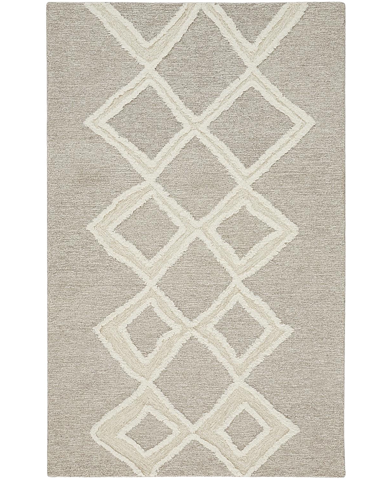 Photos - Chandelier / Lamp Feizy Anica ANC8009F Area Rug, 8' x 10' ANC8009FBRN000F00