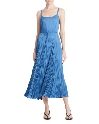 Vince - Crinkled Midi Slip Dress