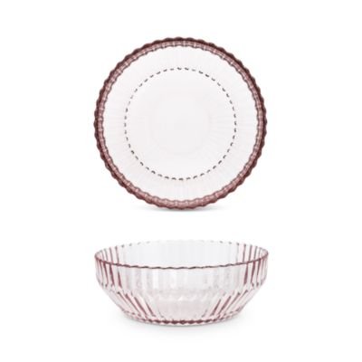 Archie Pink Cereal Bowl, Set of 4