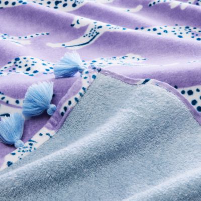 Leaping Leopard Beach Towel