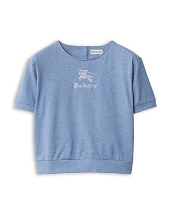 Girls' Embroidered Graphic Cotton Tee - Little Kid, Big Kid