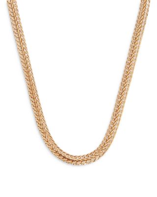 Ettika - Woven Chain Necklace, 17"