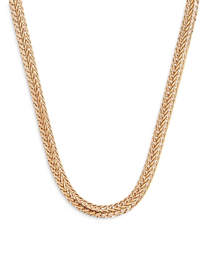 Shop Ettika Woven Chain Necklace, 17 In Gold