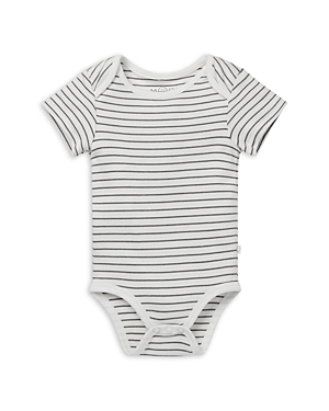 Mori Unisex Short Sleeve Bodysuit - Baby In Gray