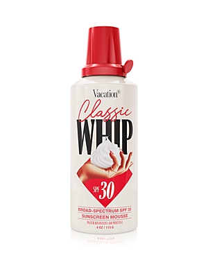 Shop Vacation Classic Whip Spf 30 Sunscreen Mousse 4 Oz.
