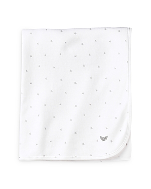 Shop Petite Plume Pima Cotton Grey Stars Blanket