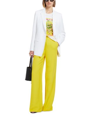 アウターその他 MAX MARA Woman Blazer Yellow Cream 2511041051600 001 MAX MARA - Double-breasted blazer | Leam Roma - Luxury