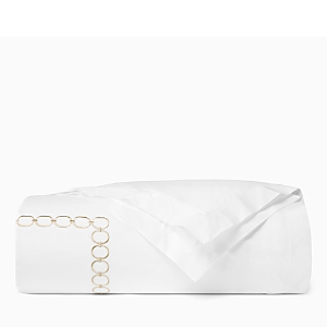 Sferra Catena Duvet Cover, Full Queen