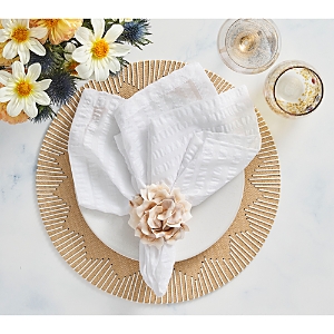 Kim Seybert Dream Weaver Placemat In Natural And White In Natural/white