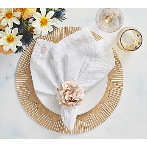 Kim Seybert Dream Weaver Placemat in Natural and White