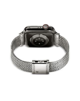 Apple Watch&reg; Diamond Pav&eacute; Sterling Silver Bracelet, 18mm
