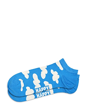 Happy Socks Cloudy Low Socks In Light Blue