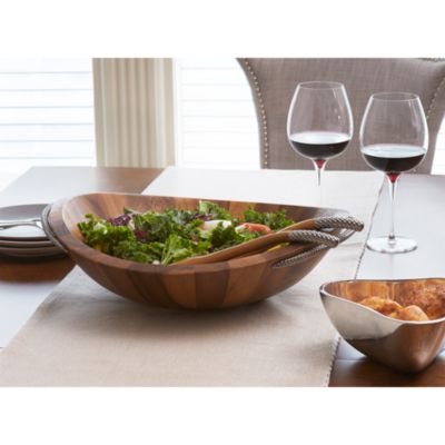 Namb&amp;eacute; Braid Collection Salad Bowl &amp; Servers