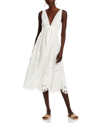 FARM Rio - Richellieur Midi Dress