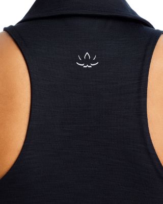 Heather Rib Prep Cropped Tank