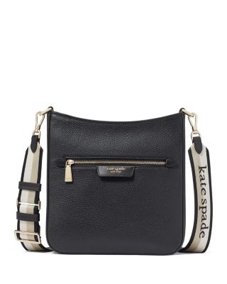 kate spade new york - Hudson Pebbled Leather Messenger Crossbody