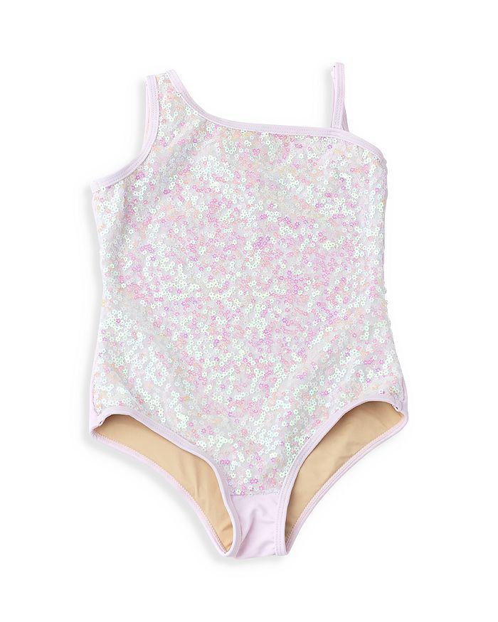 Shade Critters Girls' Daisy Sequin One Piece Swimsuit - Little Kid | Bloomingdale's