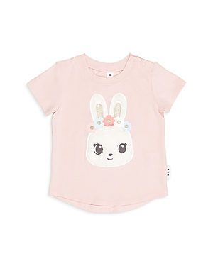 Huxbaby Girls' Blossom Bunny Tee shirt - Baby, Little Kid