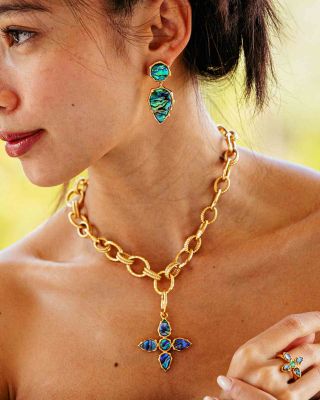 Aurora Reversible Pendant