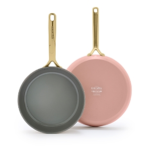Greenpan Gp5 Champagne Ceramic Non-stick 9.5 & 11 Fryapn Set - 100% Exclusive In Pink