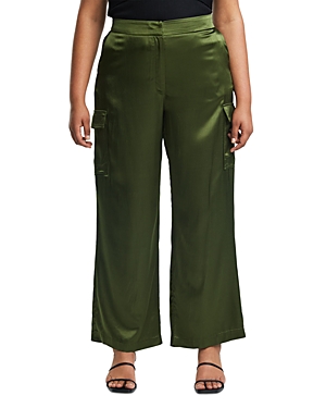 Estelle Plus Tess Trousers In Olive