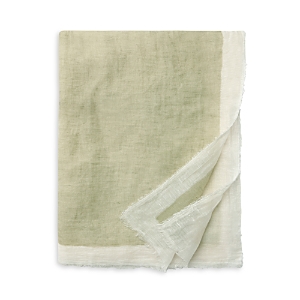 Sferra Pitura Color Block Throw In Moss/taupe