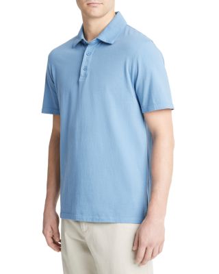Vince Cotton Knit Polo Shirt
