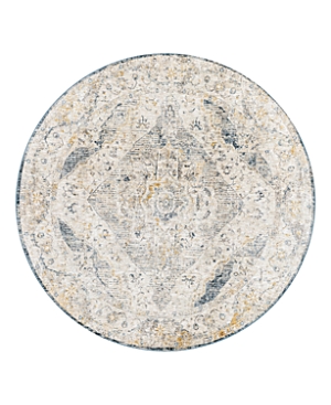 SURYA CARDIFF CDF-2303 ROUND AREA RUG, 6'7 X 6'7