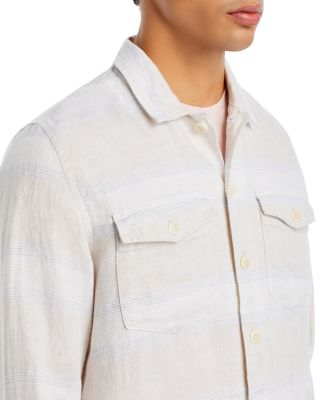 Kerouac Relaxed Fit Button Front Printed Jacket