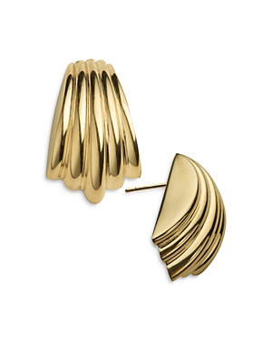 Shop Jennifer Zeuner Cooper Earrings In Gold
