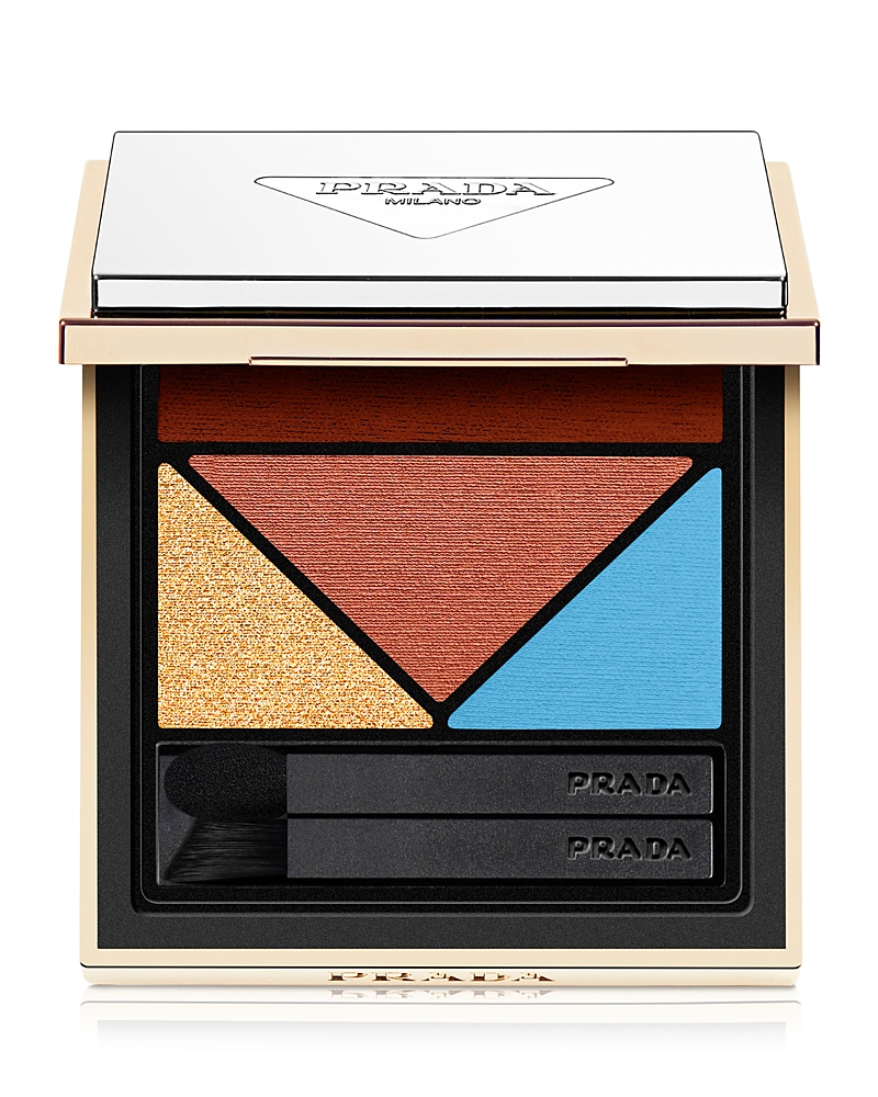 Prada Dimensions Multi-effect Refillable Eyeshadow Palette In Pure