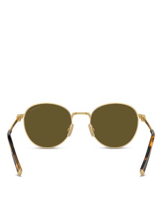 raimu様 Miu Miu Regarde Metal Round Sunglasses, 50mm | Bloomingdale's