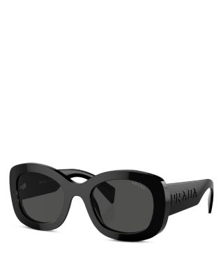 Prada - Oval Sunglasses, 55mm