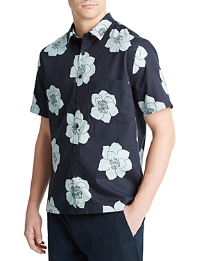 Vince Apple Blossom Regular Fit Button Down Shirt