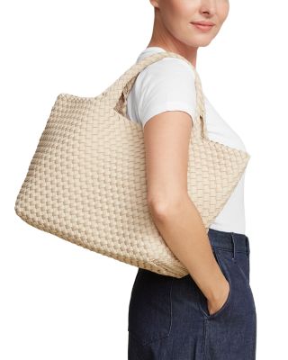 新品 NAGHEDI ナゲディMEDIUMトートSt Barths Medium St. Barths Medium Tote | Ecru