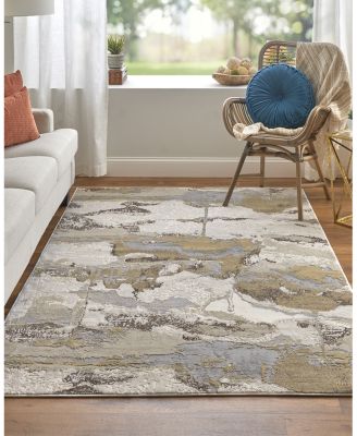 Feizy Aura AUR3737F Area Rug, 6'7" x 9'6"