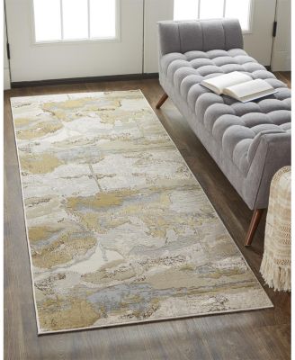 Feizy Aura AUR3737F Runner Area Rug, 2'10" x 7'10"