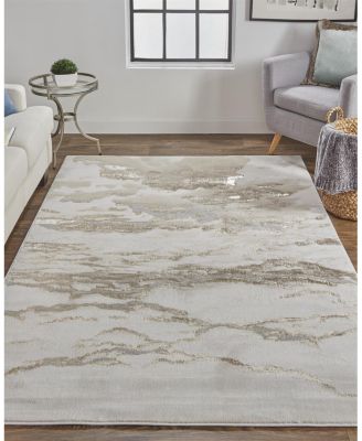Feizy Aura AUR3727F Area Rug, 3'11" x 6'