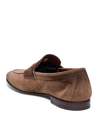 Carlos Suede Penny Loafers