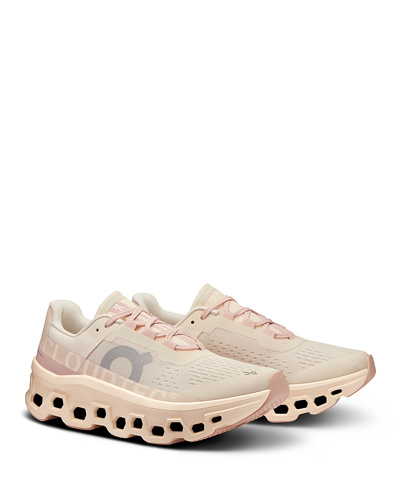On Cloudmster 61.97785 Sneaker Womens Us 8.5 Mo Fawn Running Shoes Dwa570 In Multi
