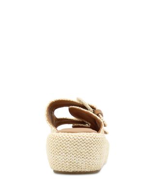 Women's Theresa Double Buckle Platform Sandals