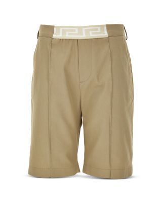 Versace - Boys' Greca Cotton Twill Shorts - Big Kid